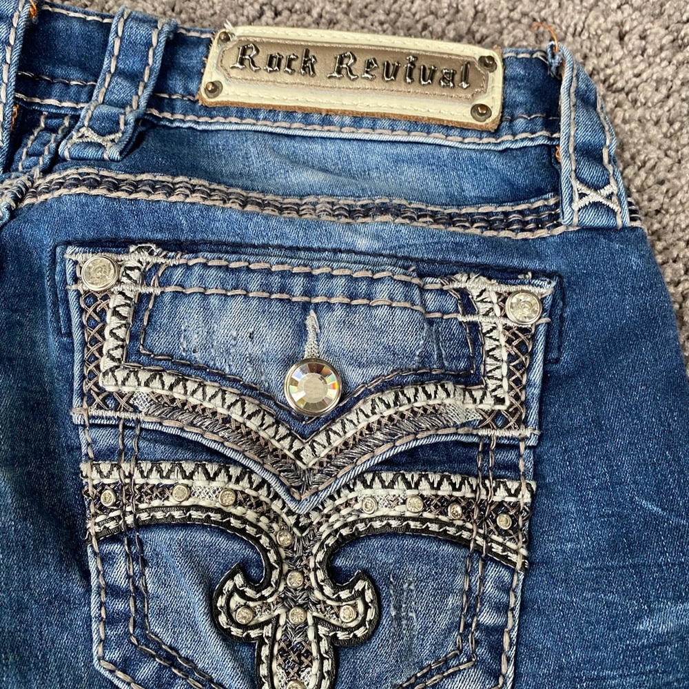 rock revival ankle skinny